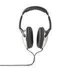 HPWD1200BK Bedrade over-ear koptelefoon | kabellengte: 2.70 m | volumebediening | zilver / zwart