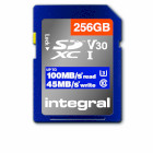 INSDX256G1V30 High speed sdhc/xc v30 uhs-i u3 256gb sd geheugenkaart