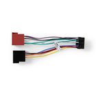 ISOCJVC16PVA Iso-kabel voor autoradio | iso-compatibiliteit: jvc | 0.15 m | rond | pvc | polybag