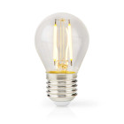 LBFE27G452 Led-filamentlamp e27 | g45 | 4.5 w | 470 lm | 2700 k | dimbaar | warm wit | retrostijl | 1 stuks