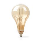 LBRDE27PS165AR Led-filamentlamp e27 | ps165 | 3.5 w | 120 lm | 1800 k | dimbaar | goudkleurig | retrostijl | 1 stuk