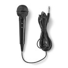 MPWD01BK Bedrade microfoon | cardioïde | vaste kabel | 5.00 m | 80 hz - 12 khz | 600 ohm | -75 db | aan/