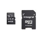 MSDX64G100V30 64 gb high speed microsdhc/xc v30 uhs-i u3-geheugenkaart