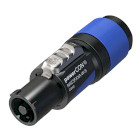 NTR-NAC3FXXAWS Afsluitbare kabelconnector, power-in, schroefklemmen, blauw