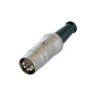 NTR-NYS322 Connector din male zilver