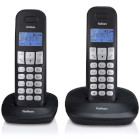 PDX-1120 Pdx-1120 dect-telefoon met 2 handsets zwart