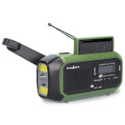 RDDBCR2000GN Noodradio | draagbaar model | dab+ / fm | batterij gevoed / handslinger / solar powered / usb gevoed