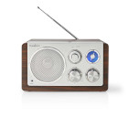 RDFM5110BN Fm-radio | tafelmodel | fm | netvoeding | analoog | 15 w | ip20 | bruin