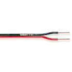 TASR-C101-0.35 Luidsprekerkabel op rol 2x 0.35 mm² 100 m zwart/rood