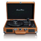 TT-10BN Koffer platenspeler met 2 ingebouwde speakers bruin