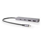 UHUBU3450AT Usb-hub | 1x usb-c™ 3.2 gen 2 male | 2x usb-a 3.2 gen 2 female / 2x usb-c™ 3.2 gen 2 fem