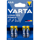 VARTA-4903/4B Alkaline batterij aaa 1.5 v high energy 4-blister