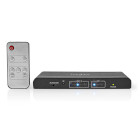 VEXT3480AT Hdmi™-extractor | 2x hdmi™ input | toslink female / 1x hdmi™ output / 2x rca / 3.5