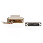 VLCP52823I Seriële adapter sub-d 25-pins female - rj45 (8/8) female ivoor