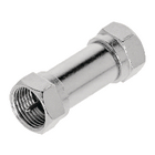 VLSP41941M Coax-adapter f f-male - f-male zilver