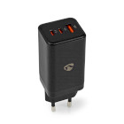 WCGPD65W100BK Oplader | 65 w | gan | pd3.0 18w / pd3.0 20w / pd3.0 27w / pd3.0 36w / pd3.0 45w / pd3.0 60w / pd3.0