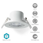 WIFILCS10WT Smartlife plafondlamp | wi-fi | warm tot koel wit | rond | diameter: 52 mm | 360 lm | 2700 - 6500 k 