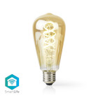 WIFILRT10ST64 Smartlife led filamentlamp | wi-fi | e27 | 360 lm | 4.9 w | warm tot koel wit | 1800 - 6500 k | glas