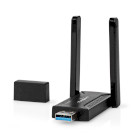 WSNWA1210BK Netwerk-dongel | wi-fi | ac1200 | 2.4/5 ghz (dual band) | usb3.0 | wi-fi-snelheid totaal: 1200 mbps 