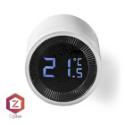 ZBHTR10WT Smartlife radiatorbediening | zigbee 3.0 | batterij gevoed | lcd | android™ / ios