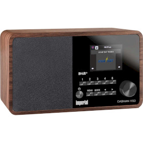 22-260-00 Dabman i150 compacte hybride radio dab+ / fm / internet hout-look