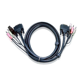 2L-7D05U 5m usb dvi-d enkelvoudige link kvm kabel