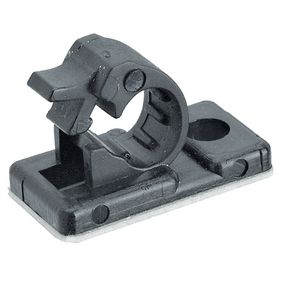 RND 475-00317 Cable clamp | 7.5 mm | self adhesive | polyamide 6.6 | 100pcs