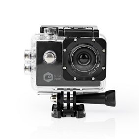 ACAM11BK Action cam | 720p@30fps | 5 mpixel | waterbestendig tot: 30.0 m | 90 min | mounts inbegrepen | zwart