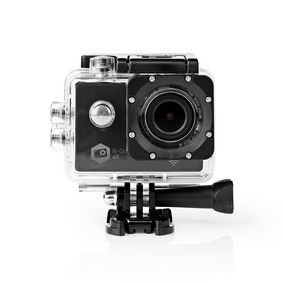 ACAM41BK Action cam | enkel scherm | 4k@30fps | 16 mpixel | waterbestendig tot: 30.0 m | 90 min | wi-fi | app