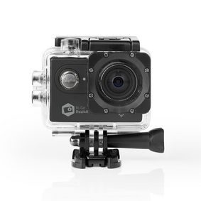 ACAM61BK Action cam | 4k@60fps | 16 mpixel | waterbestendig tot: 30.0 m | 90 min | wi-fi | app beschikbaar vo