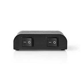 ASWI2602BK Speaker control box | 2 poort(en) | klemmen | luidspreker impedantie: 4-16 ohm | maximale belasting 