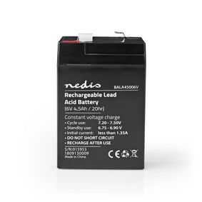 BALA45006V Oplaadbare loodaccu | lead-acid | oplaadbaar | 6 v | 4500 mah