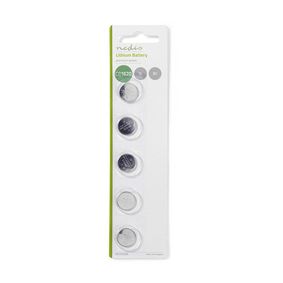 BALCR16205BL Lithium-knoopcelbatterij cr1620 | 3 v dc | 5-pak