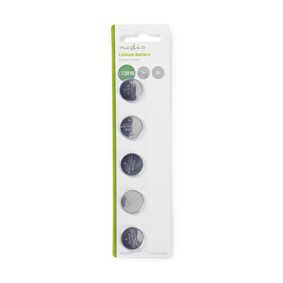 BALCR20165BL Lithium-knoopcelbatterij cr2016 | 3 v dc | 5-pak