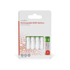 BANM20HR64B Oplaadbare nimh-batterij aa | 1.2 v dc | 2000 mah | 4-pak
