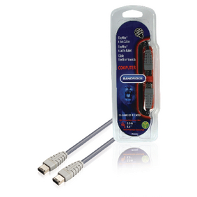 BCL6002 Firewire 400 kabel firewire 6-pins male - firewire 6-pins male 2.00 m blauw