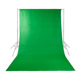 BDRP33GN Achtergronddoek voor fotostudio | 2,95 x 2,95 m | groen