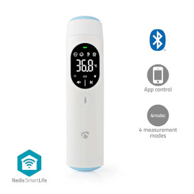 BTHTIR10WT Smartlife infrarood thermometer | led-scherm | oor / voorhoofd | wit