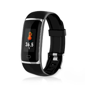 BTSW001BK Smart watch | lcd-scherm | ip67 | maximale gebruiksduur: 7200 min | android™ / ios | zwart