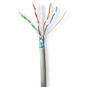 CCBG8522GY305 Netwerk kabel rol | cat6 | stranded | f/utp | cca | 305.0 m | binnenshuis | rond | pvc | grijs | tre