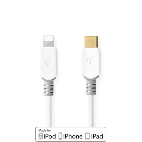 CCBW39650WT10 Lightning kabel | usb 2.0 | apple lightning 8-pins | usb-c™ male | 480 mbps | verguld | 1.00 m