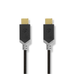 CCBW64700AT20 Usb-kabel | usb 3.2 gen 1 | usb-c™ male | usb-c™ male | 60 w | 4k@60hz | 5 gbps | vergul