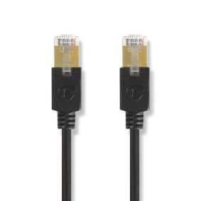 CCBW85210AT10 Cat6 netwerkkabel | rj45 male | rj45 male | f/utp | 1.00 m | rond | lszh / pvc | antraciet | doos