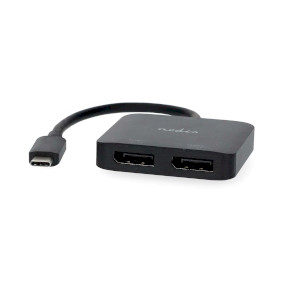 CCGB64375BK02 Usb-c™ adapter | usb 3.2 gen 1 | usb-c™ male | 2x displayport female | 4k@60hz | 0.20 m 