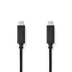 CCGB64700BK10 Usb-kabel | usb 3.2 gen 1 | usb-c™ male | usb-c™ male | 60 w | 4k@60hz | 5 gbps | vernik