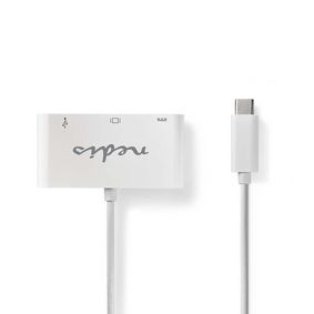 CCGB64760WT02 Usb multi-port adapter | 3-in-1 | usb 3.1 | usb-c™ male | usb-a female / usb-c™ female /