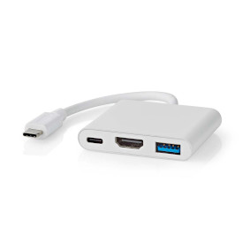 CCGB64770WT01 Usb multi-port adapter | 3-in-1 | usb 3.2 gen 1 | usb-c™ male | hdmi™ output / usb-a fem