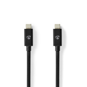 CCGB66020BK20 Usb-kabel | usb 4.0 gen 2x2 | usb-c™ male | usb-c™ male | 240 w | 8k@60hz | 20 gbps | ve