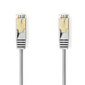 CCGB85121GY20 Cat5e netwerkkabel | sf/utp | rj45 male | rj45 male | 2.00 m | rond | pvc | grijs | doos