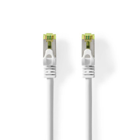 CCGB85420WT05 Cat7 netwerkkabel | s/ftp | rj45 male | rj45 male | 0.50 m | snagless | rond | lszh | wit | doos